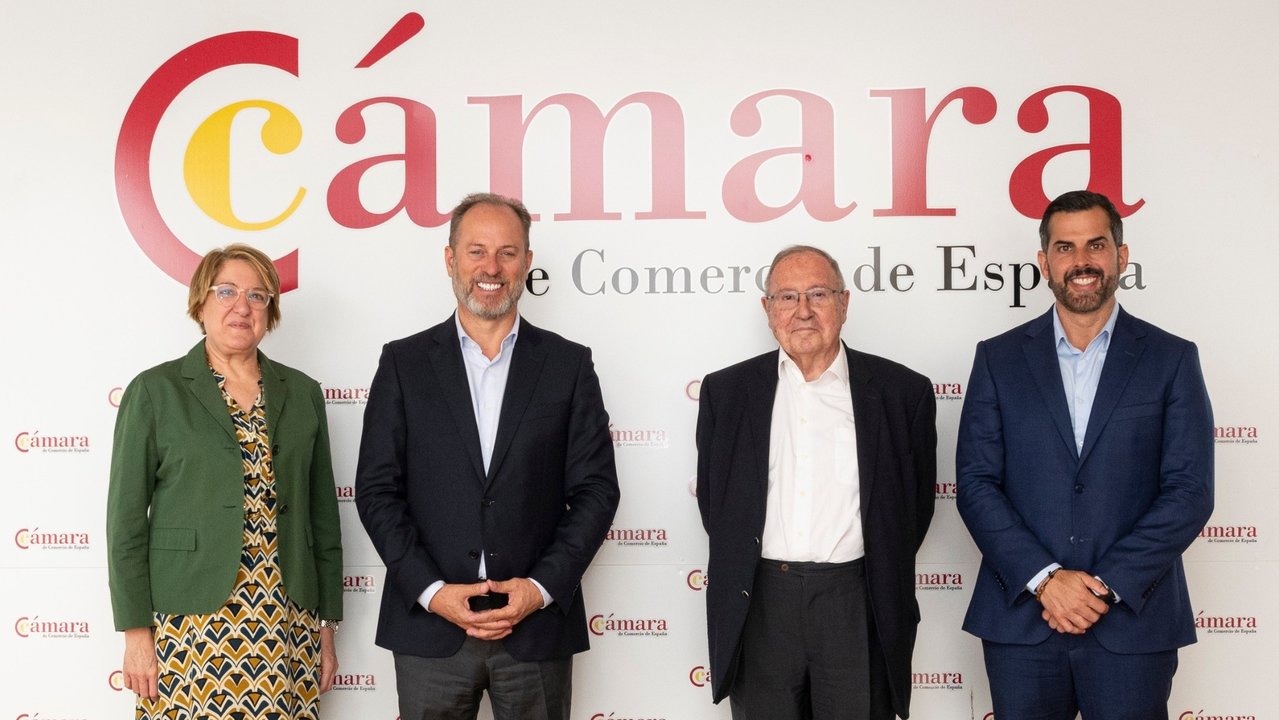 Inmaculada Riera, David Colomer, José Luis Bonet y Vicente Ros